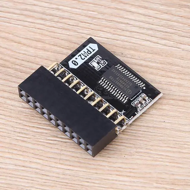 Main image of TPM 2.0 Encryption Security Module Replacement Part Motherboard Card 4 GB Module Motherboard 20-1 Pin for WIN11 System