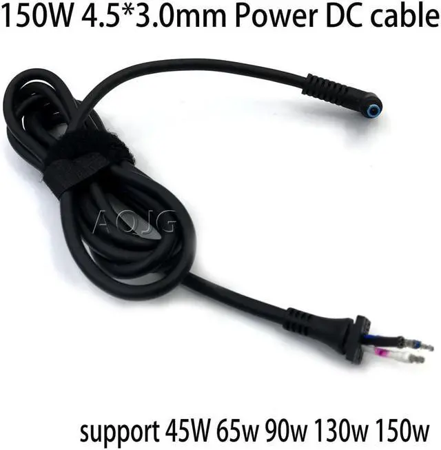 Main image of 150W DC plug 4.5*3.0mm port high-power repair Cables For hp dell ASUS  Laptop power cord 1.5m