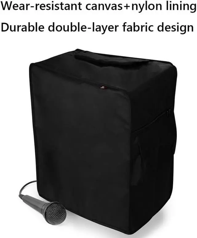 Main image of Speaker Cover Portable Protective Cover Moisture-proof Dustproof Side Pocket Accessories for ION Audio Block Rocker Plus