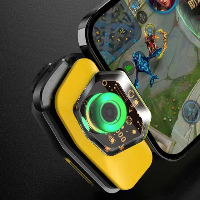 Main image of Rgb Bluetooth-compatible 5.0 Gaming Controller Gamepad Type-c Rechargeable Phone Game Controller Gamepad Trigger for Pubg Mobile