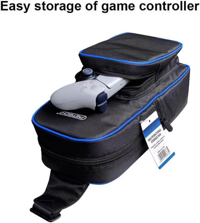 Main image of Multifunctional Travel Crossbody Chest Bag Adjustable Strap Portable Travel Crossbody Shoulder Bags Double Zipper for Steam Deck