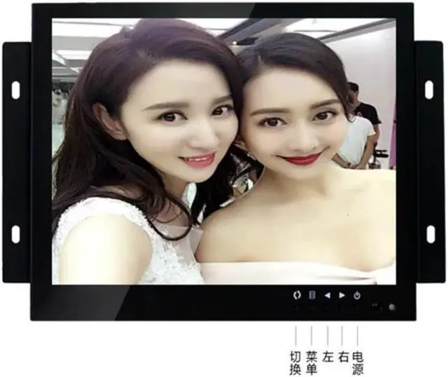 Main image of 10 inch Open Frame Industrial monitor/ metal monitor with VGA /AV/BNC/HDMI lcd monitor