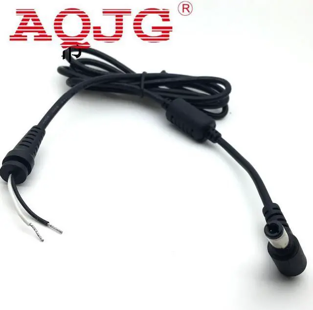 Main image of 10pcs 5.5X2.5mm DC Power Male Tip Plug Connector With Cord/ Cable For Toshiba Asus Lenovo Laptop Adapter, 5.5*2.5mm AQJG