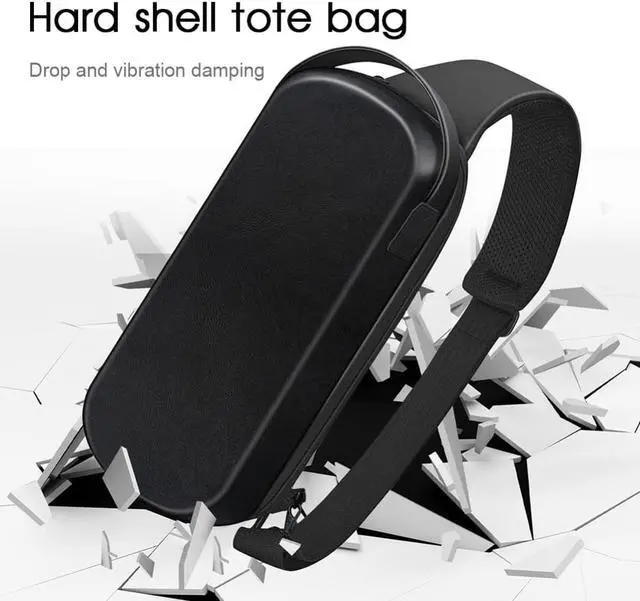 Main image of 3D EVA Crossbody Handbag Shockproof Game Console Portable Carrying Storage Bag Sweat-resistant Power Accessories for Steam Deck