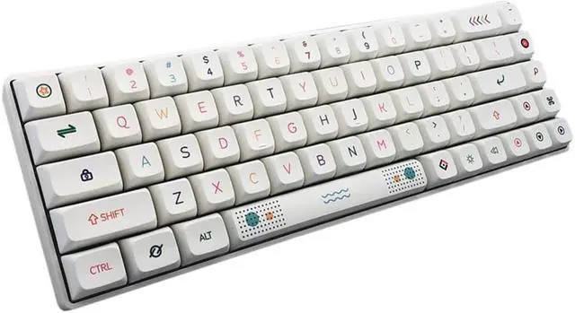 Main image of 127-Key PBT Keycap XDA DIY Neon Personalized Key Caps Set Dye Sublimation for Gaming Mechanical Keyboard MX Switch