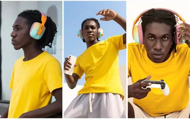 Main image of Gamer Headphone 3 Modes Connection Wireless Gaming Earphones Cool Light with Microphone Bluetooth-compatible 2 Sound Effects