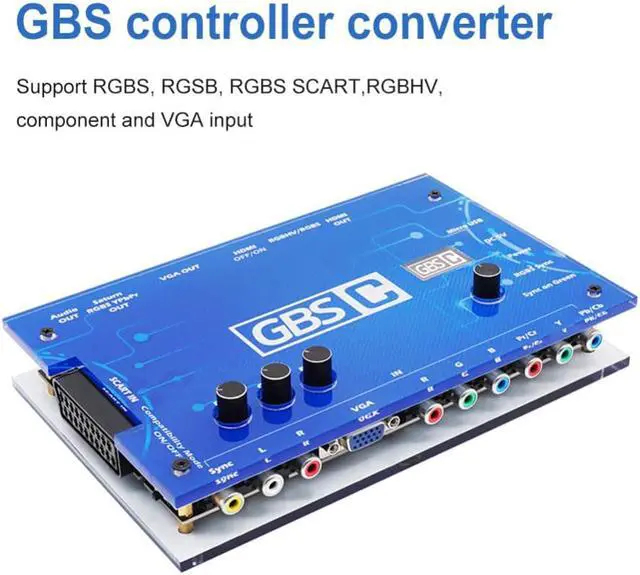 Main image of GBS Controller Converter Retro Game Consoles Game Console Component Converter Accessories for SEGA Dreamcast PlayStation2