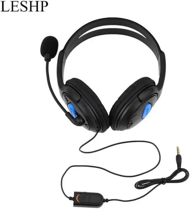 Sony Playstation Ps4 Compatible Headphones With Mic Wired Gaming