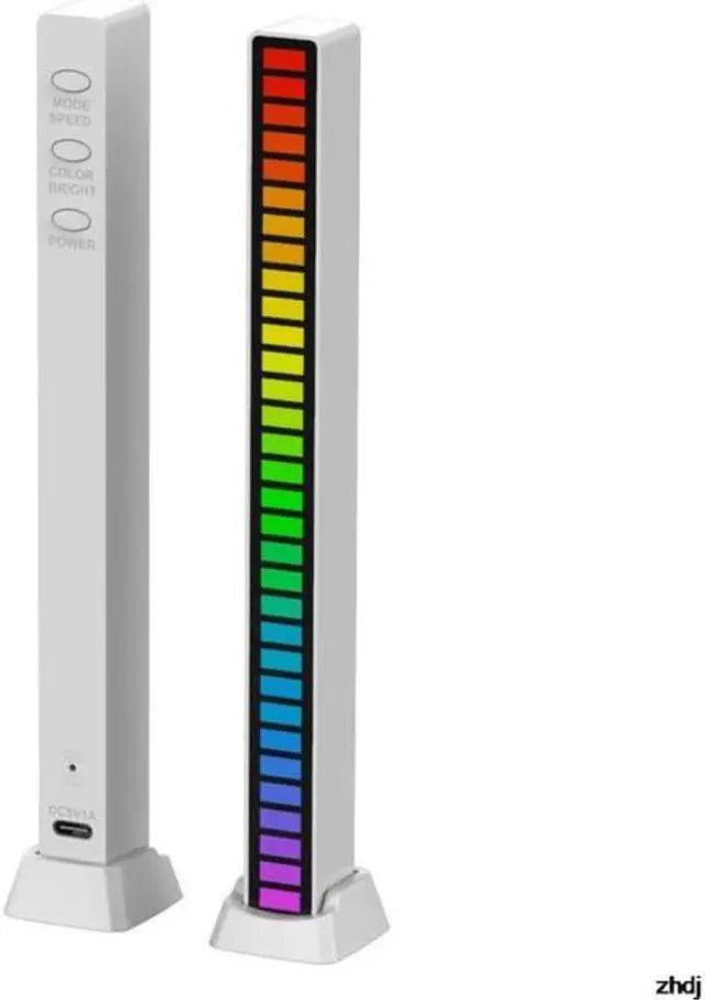 Main image of LED Strip Light RGB Sound Control Light Voice Activated Music Rhythm Ambient Light 3D LED Pickup lamp For Car family Party light