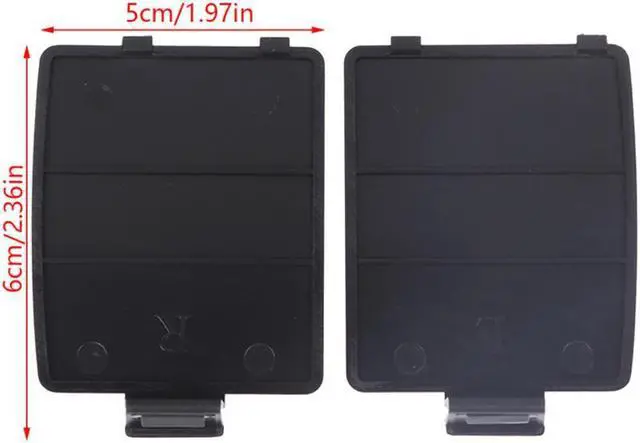 Alt view image 6 of 7 - Game Console Case Cover For Sega GG Handheld System Door Cover For GameGear GG L R Left Right