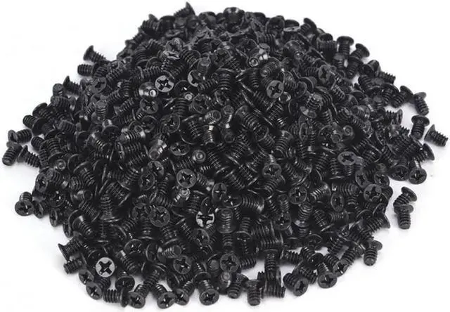 Alt view image 2 of 4 - 100pcs Steel 3.5" Hard Drive HDD Tray Computer Chassis Hard Disk Black Screw For PC