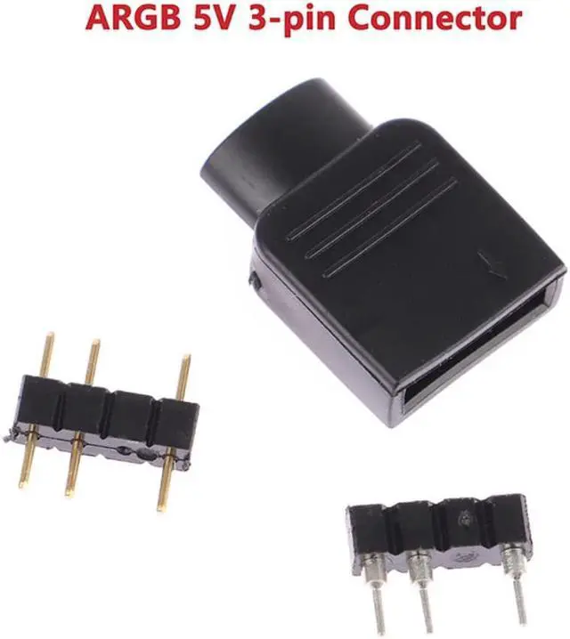 Main image of ARGB 5V 3Pin Connector With Inner Core Plug Connector Terminal Housing For ASUS Sync Motherboard Cable parts