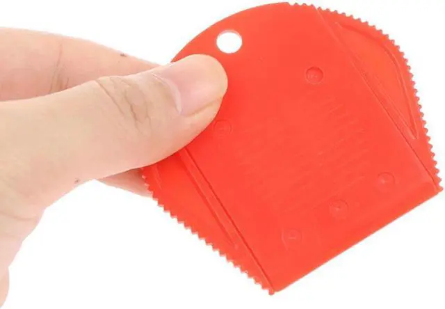 Alt view image 4 of 4 - Three-hole Blade Clamp UV Glue Cleaner Remover Phone LCD Touch Screen Scraper Repair Tools Removal Hard Glue Cleaning Spatula