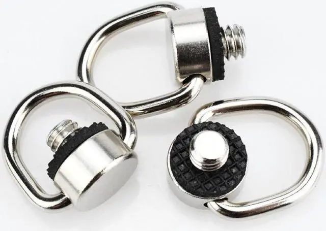 Alt view image 4 of 4 - D ring camera screw mount 1/4 strap screw quick release plate screw adapter for the camera photography accessories