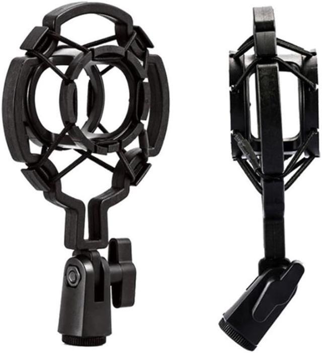 Alt view image 3 of 4 - Universal Condenser Microphone Holder Plastic Shockproof Stand Mic Clip Shock Mounts Studio Recording Bracket For Large Diaphram