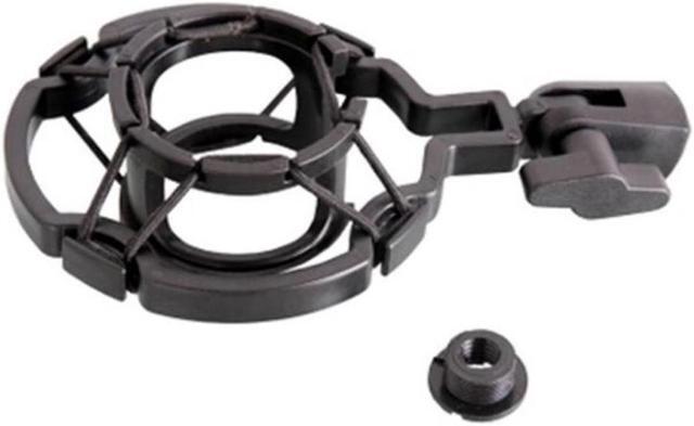 Alt view image 4 of 4 - Universal Condenser Microphone Holder Plastic Shockproof Stand Mic Clip Shock Mounts Studio Recording Bracket For Large Diaphram