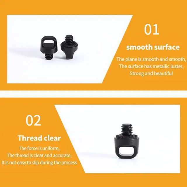 Alt view image 2 of 3 - 1/4 Inch Lanyard Screw D Ring Handle Shoulder Strap Mount Adapter Digital Camera Photo Studio Accessories for SLR Camera Tripod