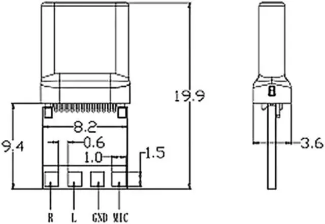 Alt view image 3 of 3 - ALC5686 Chip Type-C Digital Audio Headphone Plug DAC Decoding Connector Adapter