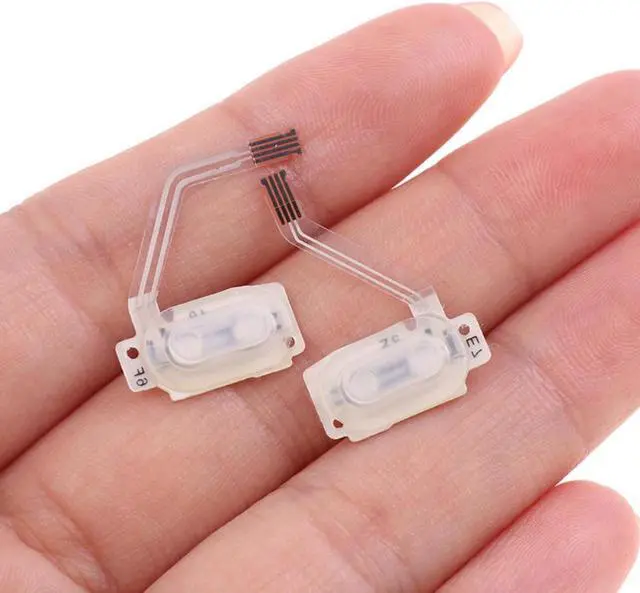 Alt view image 4 of 4 - 1Set Button Controller Flex Cable Left/Right Button Conductive Rubber For PSP GO Game Console Replacemen Part
