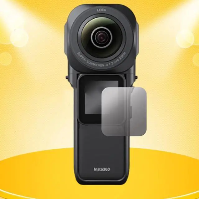 Alt view image 2 of 4 - 2Packs Lens Screen Protector For Insta360 One Rs Glass Tempered Film Accessories