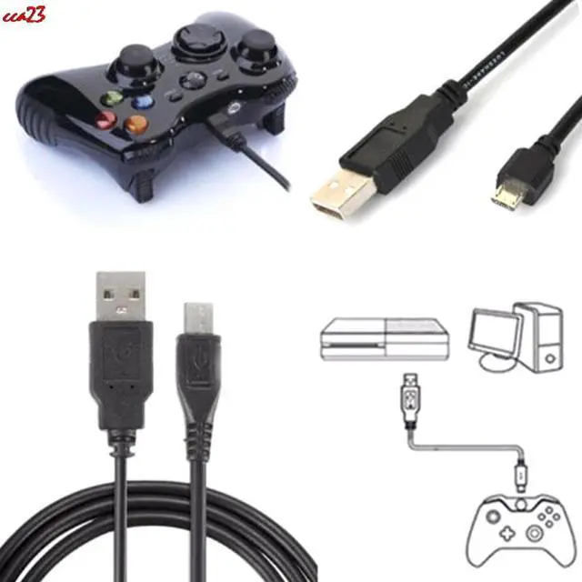 Alt view image 3 of 4 - Hot Sale 1M Long USB Charger Cable Play Charging Cord Line For Playstation PS4 4 Wireless Controller Black Game Machine Wire