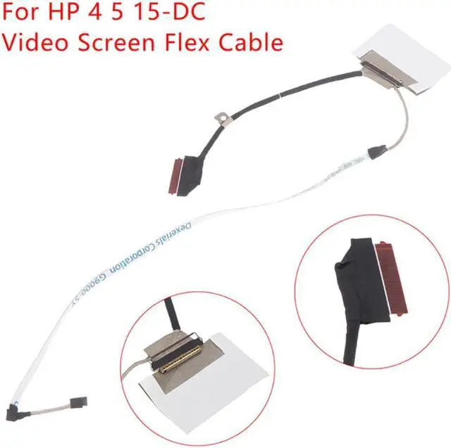 Main image of Video Screen Flex Cable Laptop LCD LED Display Ribbon Camera Cable For HP 4 5 15-DC DD0G3DLC213 TPN-Q211