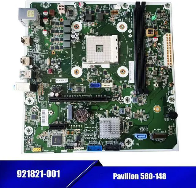 Main image of for 921821-601 921821-001 BASSWOOD Desktop Mainboard Pavilion 580-148 Pre-Shipment Test