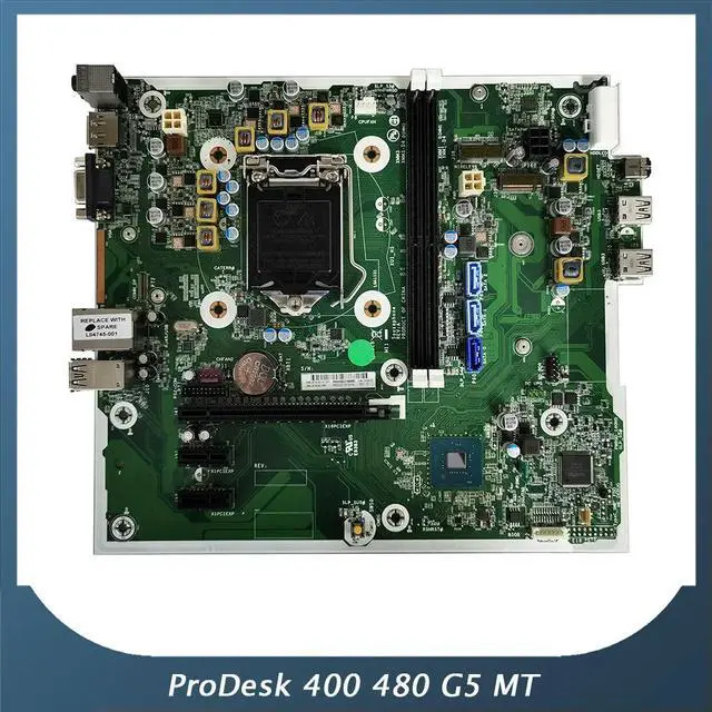 Main image of for L04745-001 L04745-601 L02439-021 Desktop Mainboard ProDesk 400 480 G5 MT Pre-Shipment Test