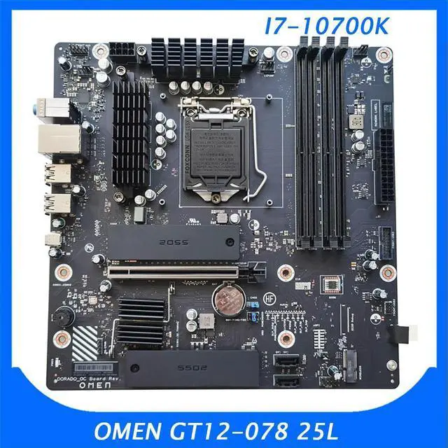 Main image of for L96320-001 L96320-601 L76530-001 1200 Z490 Desktop Mainboard OMEN GT12-078 25L Pre-Shipment Test