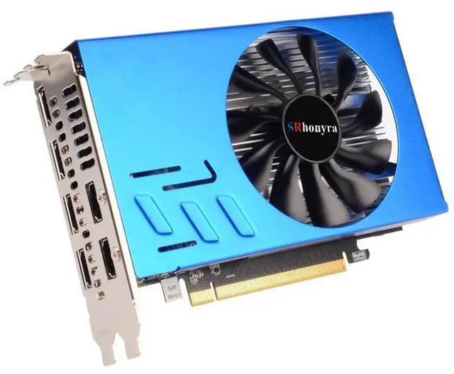 Main image of SRhonyra Radeon AMD R7 350 HD 7750 6 Monitors Video Card 2GB GDDR5 GPU 6HDMI Graphics card