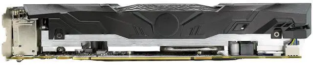 Alt view image 6 of 7 - SRhonyra RX 5600 XT 6GB Graphics Card, GDDR6 192-Bit, 8-Pin PCIe Connector, 6 x HDMI 2.1 Outputs, PCIe 4.0 x 16 GPU for Stock Trading, 3D Rendering, Monitoring, Retail Display