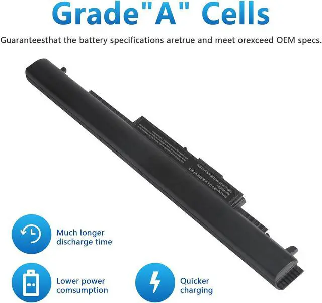 Alt view image 4 of 6 - TREE.NB Spare 776622-001 Battery for HP Compatible with HP Pavilion 14 15 248 G1 LA04 728460-001 752237-001 15-1272WM-High Performance [4 Cells/2200mAh]