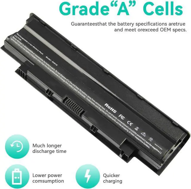 Alt view image 2 of 7 - Fancy Buying J1KND Laptop Battery for Dell N5050 N5010 N5030 N5040 N7010 N7110 N4010 N4110 M5030 M5010 M5110, Vostro 3450 3550 3750 3550N