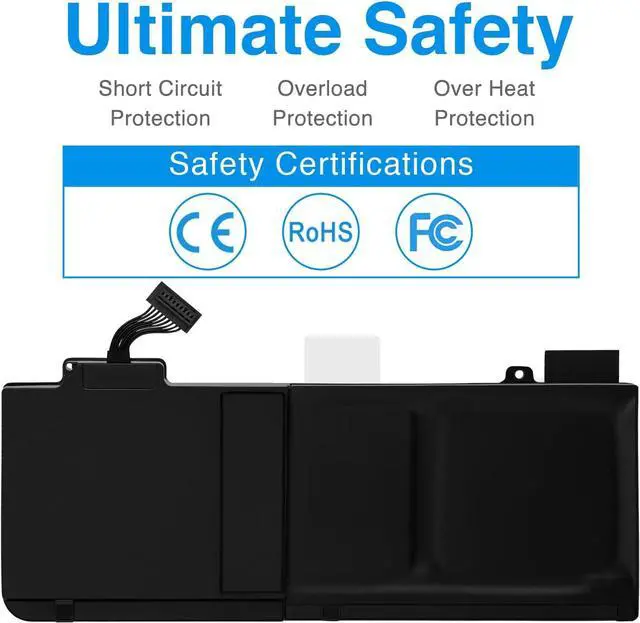 Alt view image 3 of 7 - A1322 Laptop Battery Replacement for Mac Book Pro 13 Inch A1322 A1278(Mid 2009 2010, Early and Late 2011, Mid 2012 Version) MD313LL/A MD314LL/A MC700LL/A MC374LL/A MB991ll/A MB990LL/A