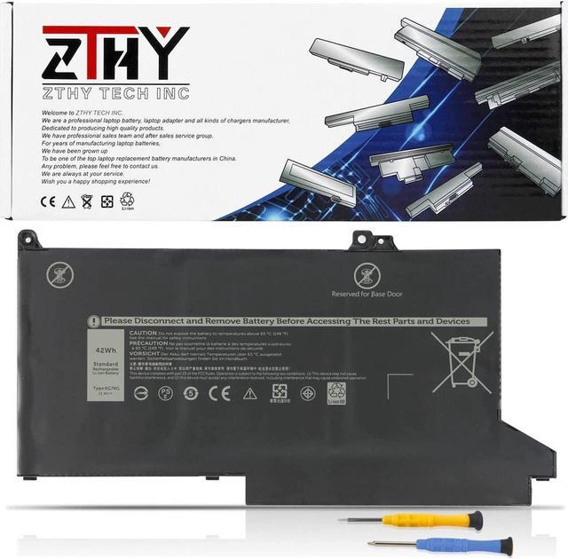 Main image of ZTHY 0G74G Laptop Battery Replacement for Dell Latitude 5300 2-in-1 5310 7300 7400 Series Notebook OG74G 02PFPW 2PFPW 3KF82 8JYHH 11.4V 42Wh 3500mAh 3-Cell