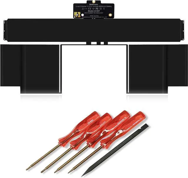Main image of BatPower A1437 Replacement Laptop Battery for Apple Late 2012 Early 2013 MacBook Pro 13-inch Retina A1425 EMC 2557 EMC 2672 Battery MacBook Pro 13" A1425 Apple A1437 Battery 74Wh