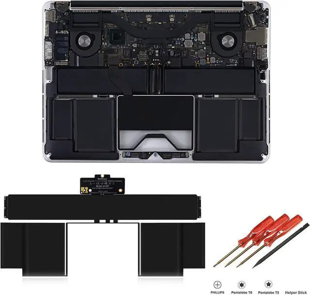 Alt view image 4 of 6 - BatPower A1437 Replacement Laptop Battery for Apple Late 2012 Early 2013 MacBook Pro 13-inch Retina A1425 EMC 2557 EMC 2672 Battery MacBook Pro 13" A1425 Apple A1437 Battery 74Wh
