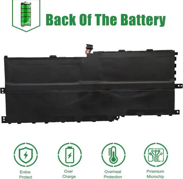 Alt view image 6 of 6 - 01AV474 L17M4P71 SB10K97623 Laptop Battery Replacement for Lenovo ThinkPad X1 Yoga 3rd Gen 2018 Series 01AV475 L17C4P71 SB10K97624 L17M4P73 SB10K97638 01AV499 02DL003 15.36V 54Wh 3516mAh