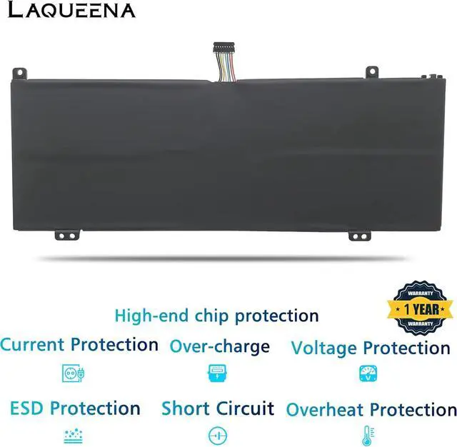 Alt view image 5 of 5 - L18C4PF0 Laptop Battery Compatible with Lenovo ThinkBook 13S-IML 14S-IML 13S-IWL 14S-IWL 20RR 20RS 20R9 20RM Series L18M4PF0 L18D4PF0 5B10S73499 5B10S73500 5B10S73501 15.36V 45Wh 4-Cell