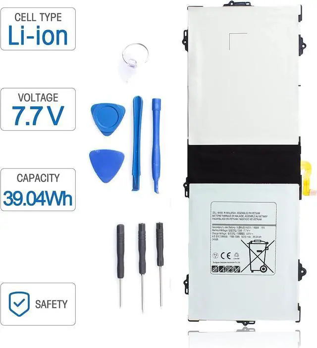 Alt view image 3 of 7 - EB-BW720ABE Battery EB-BW720ABA for Samsung Chromebook Plus V2 XE310XBA XE350XBA XE520QAB XB521QAB XE525QBB XE520QAA K01US K02US K03US K04US KA1US KB1US KC2US;SM-W720 W723 W723Q BA43-00390A AA-PBMN2H0