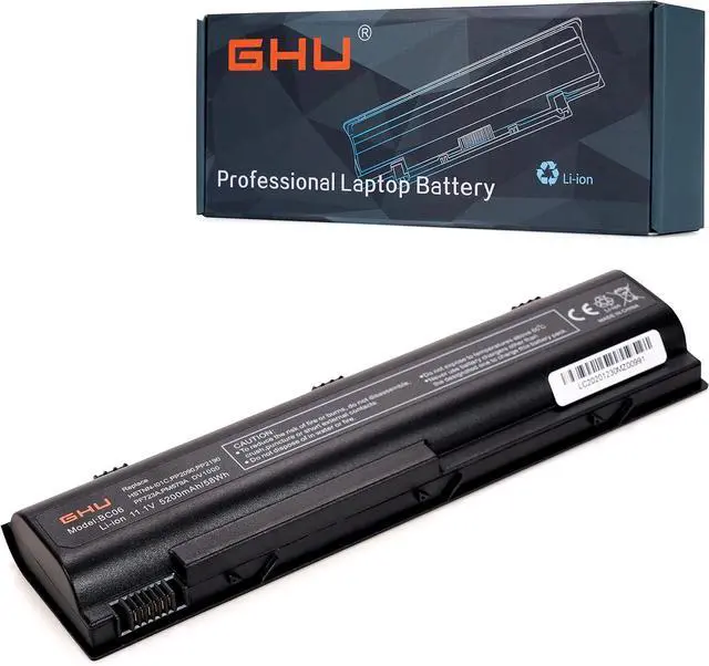 Main image of GHU 58W Battery 367759-001 367760-001 383492-001 383493-001 Compatible with HP Pavilion DV1000 DV1200 DV1400 DV4000 DV5000 Compaq Presario C300 C500 V2000 V4000 V5000 PF723A PM579A