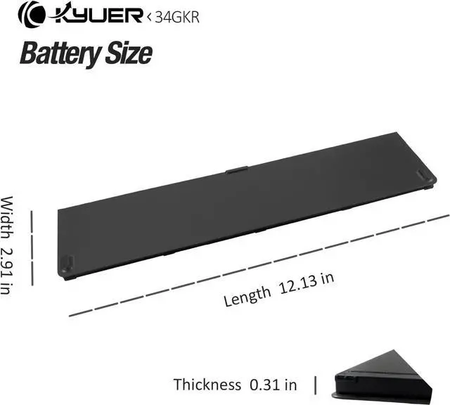 Alt view image 7 of 7 - Amanda E7440 47WH 7.4V Battery Replacement for Dell Latitude 14-7000 E7440 E7420 E7450 Ultrabook 7000 3RNFD 34GKR F38HT T19VW PFXCR G0G2M 909H5 451-BBFT 451-BBFV 451-BBFY