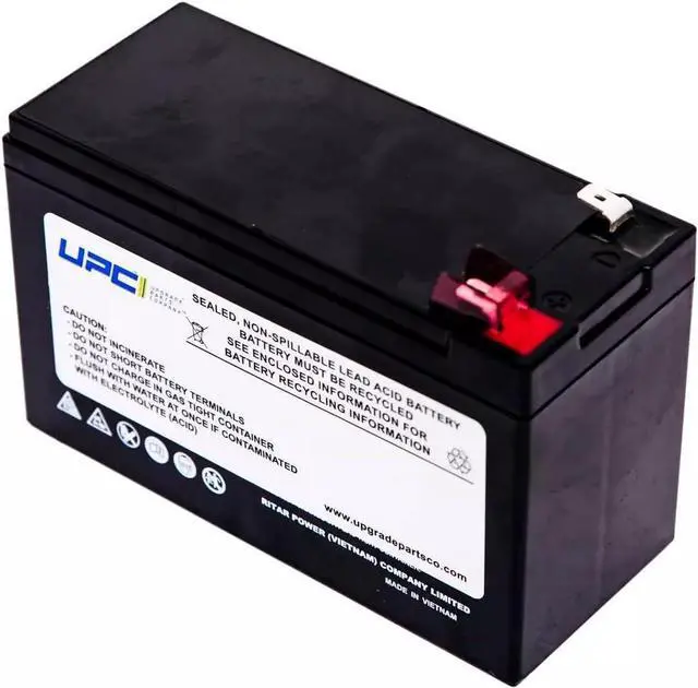 Alt view image 3 of 4 - RBC2-UPC Replacement Battery Pack for APC UPS Models BK300, BK500, BK350, BK500M, BK500MC, BK500MUS, SC420, BE500R, BK400