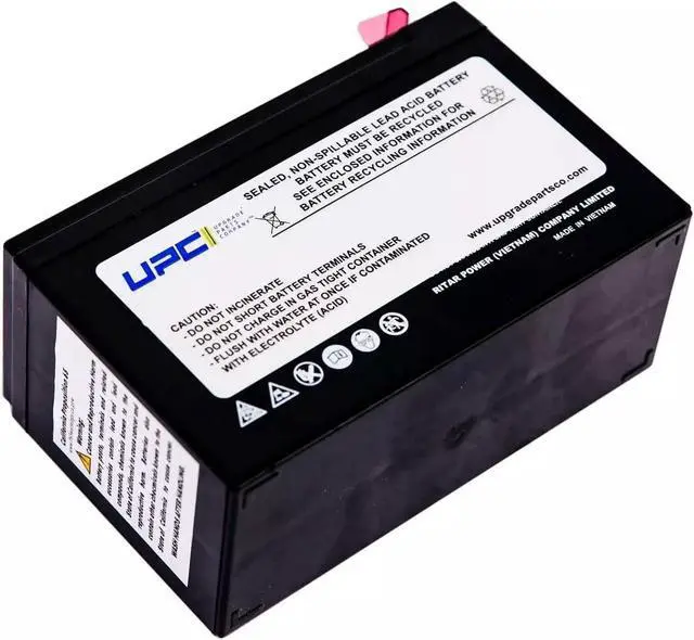 Alt view image 4 of 4 - RBC2-UPC Replacement Battery Pack for APC UPS Models BK300, BK500, BK350, BK500M, BK500MC, BK500MUS, SC420, BE500R, BK400