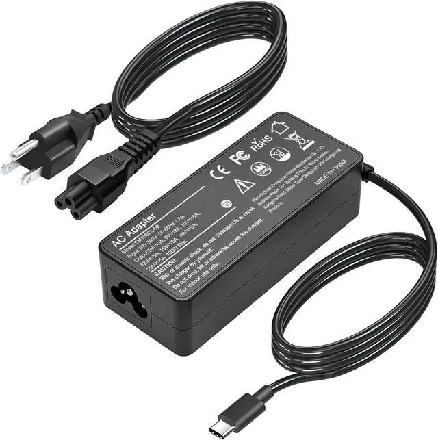 Main image of 100W Universal USB-C Power Adapter Fast Charger Compatible with Mac Book Pro/Air 16 15 14 13 Inch Mac Book Air 13 Inch 2021 2020 2019 2018 iPad Pro HP