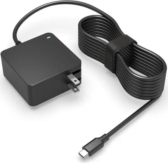 Main image of 65W 45W USB-C Charger Fit for Anker Nebula Capsule II, 3, 3-Laser, Air, Vega, Solar Portable, for XGIMI MoGo 2, 2 Pro, 2-Plus, 3 Pro, 4, 4 Laser Portable Mini Projector AC Adapter Power Cord