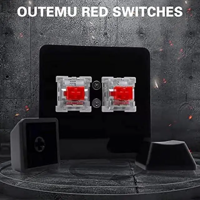 Alt view image 3 of 7 - BTXETUEL NONO OSU keypad 2-Key Red axis Gaming USB Keyboard,Hotswap Mechanical Keyboard,Mini Mechanica RGB keypad for macros and Rhythm Games.