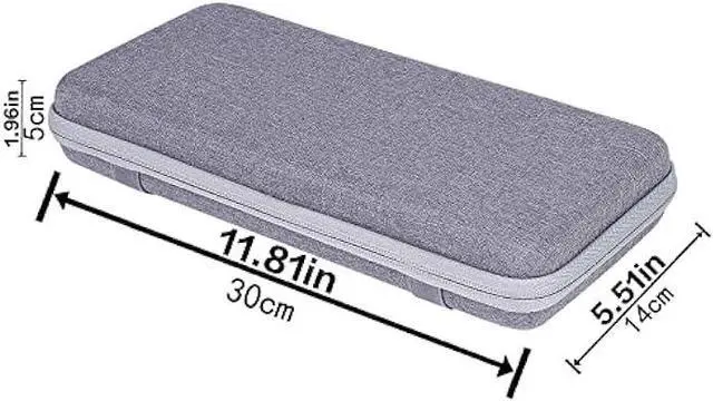 Alt view image 5 of 6 - co2CREA Hard Travel Case Replacement for RK Royal KLUDGE RK61 / RK61 Pro Wireless Bluetooth Wired 60% Mechanical Gaming Keyboard