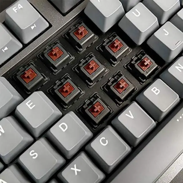 Alt view image 2 of 6 - Durgod Taurus K320 TKL Mechanical Gaming Keyboard - 87 Keys - Double Shot PBT - NKRO - USB Type C (Cherry Brown, Space Grey)