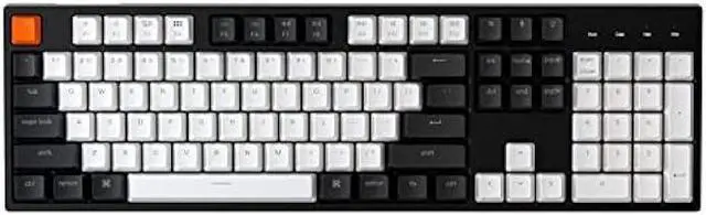 Main image of Keychron C2 Full Size Wired Mechanical Keyboard for Mac, Hot-swappable, Gateron G Pro Brown Switch, White Backlight, 104 Keys ABS keycaps Gaming Keyboard for Windows,Type-C Braid Cable